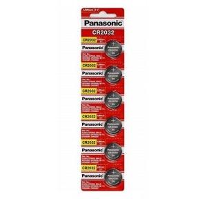 Panasonic Battery Lithium 3V Coin Cell CR2032 Pack of 6 Pcs