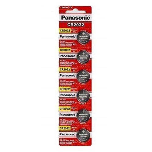 Panasonic Battery Lithium 3V Coin Cell CR2032 Pack of 6 Pcs
