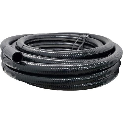 Flexible Hose Pipe PVC Black 1.5 Inch x 1 mtr