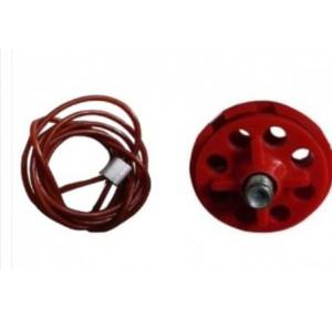 Multipurpose Cable Lockout PVC Molded Section with Vinyl Coated Galvanized Steel Cable SH-MCL- C-20M