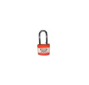 Jacket Long Shackle Padlock ABS Cover Instruction Stickers for Each Lock SH-PL-LS Red Pack of 3