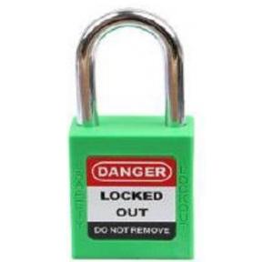 Safety Isolation High Quality And Waterproof Danger Lockout Padlock 38x6mm Red SH-PLLS