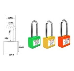 Long Shackle Heavy Duty Square Lock with ABS Plastic Cover SH-HDSL-L
