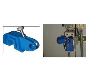 Lockout Padlock Circuit Breaker Double And Triple Pole Blue Colour With Special Folding Screw SH-UCB-Blue-LSS