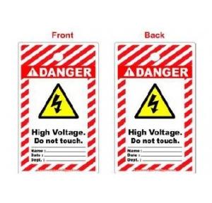 Lockout Photo High Voltage Tag SH-T-HIV Pack of 10