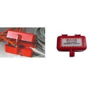 Plug Lockout Electrical Small Red Box SH-SCPL