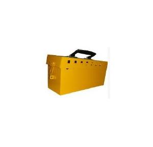 Lockout Group Metallic Material Multiple Lockable Without Padlock Slot Box 253x154x110 Yellow SH-GLB-R-L