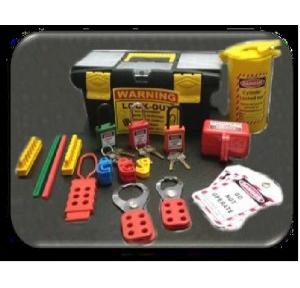 Lockout And Tagout Kit Black 10