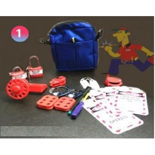 Lockout And Tagout Blue Kit 1