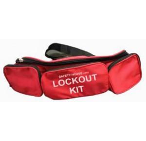 Lockout Waist Belt Pouch With 3 Pocket Red SH-BP