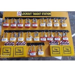Lockout Station With MS Sheet Power Coating 20x22 Inch SH-ACP-LS-20