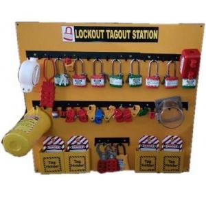 Lockout Station MS Sheet With Powder Coating 20x22 Inch SH-ACP-LS-mix