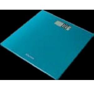 Salter Ultra Slim Glass Electronic Digital Bathroom Weighing Scale 180kgx100gm 30x30x1.5 Cm With LCD Display 9069-TEAL