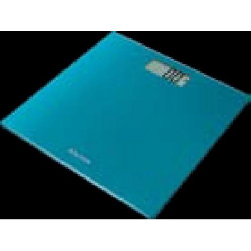 Salter Ultra Slim Glass Electronic Digital Bathroom Weighing Scale 180kgx100gm 30x30x1.5 Cm With LCD Display 9069-TEAL