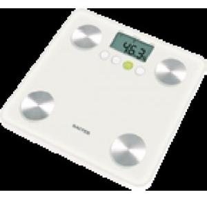 Krups Glass Body Analyser Scale Glass Weighing Scale With LCD Display 180kgx100gm 31x31x4.5 Cm 9106