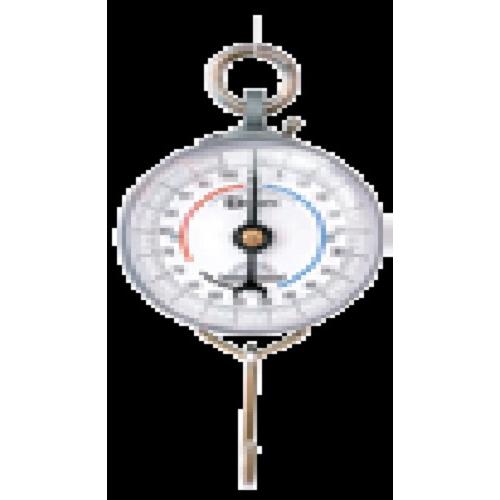 Krups Circular Suspension MS Steel Body Weighing Scale 25kgx100gm, 50kgx200gm 16.5x23x5.5 Cm