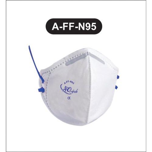 Airofresh Polypropylene Industrial A-FF N95 Universal Face Mask (Pack of 2)