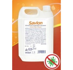 Savlon Hand Sanitizer Liquid Ethanol & Isopropyl Alcohol 70%, 5 Ltr