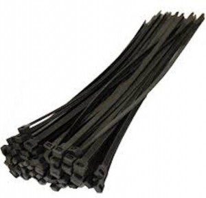 Cable Ties Black 9 Inch 250mm (Pack of 100)