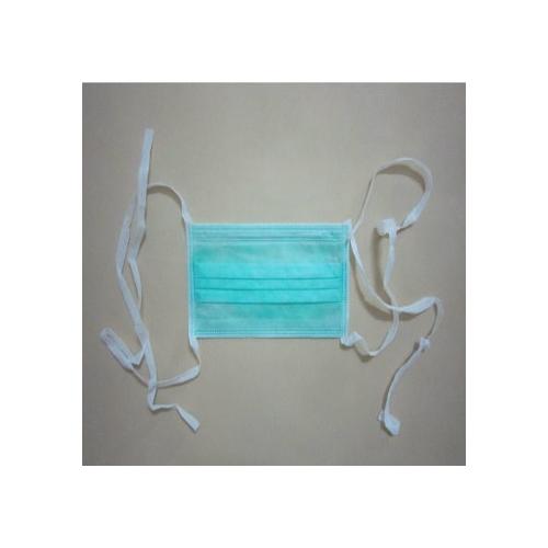 Surgical Face Mask 3 Ply Tie-On Bands 70 GSM (Pack of 100 Pcs)