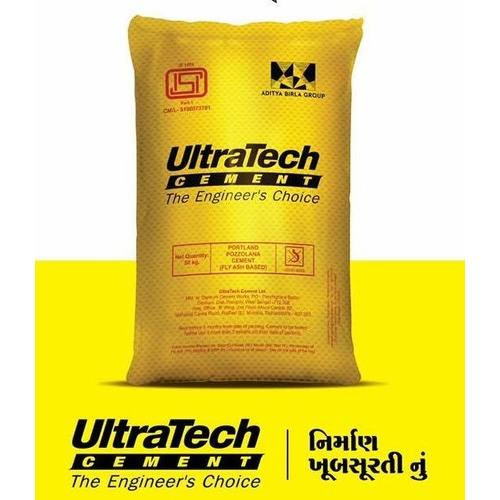 Ultratech PPC Cement Astm Grade 53, 50 kg