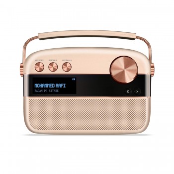 Saregama Carvaan 2.0 Portable Digital Music Player (Rose Gold) - Sound by Harman