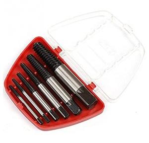 Damaged Broken Screws Extractor Drill Bits Removal Tool Damaged Bolts Remover Center Drill Bit Easy Out 6Pcs/Set