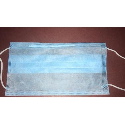 Surgical 3 Ply Mask Non- Woven Fabric With Nose Pin Ear Loop Mount