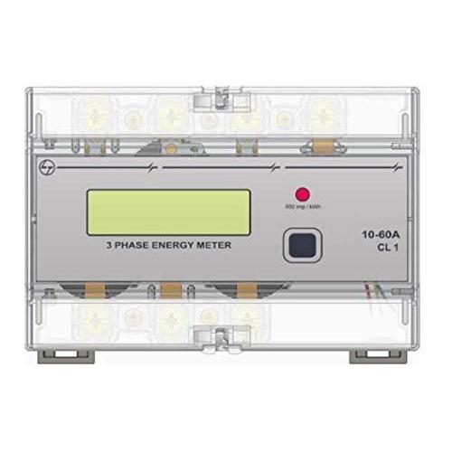 L&T Energy Meter DIN Mounting AU 3P 10-60A Cl 1 DIN, WD4000103OOO