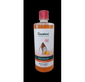 Himalaya Hand Sanitizer Gel Orange 70% Alcohol with Flip Top Cap, 500 ml