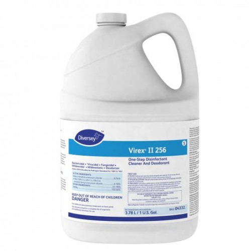Diversey Virex ll 256 Disinfectant and Cleaner, 5 Ltr Can