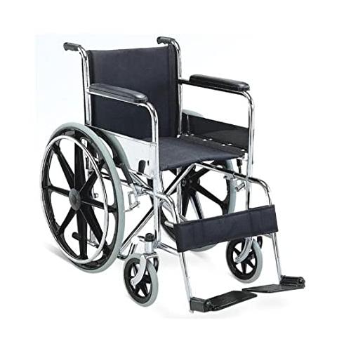 KosmoCare Dura Rexine Mag Wheel Regular Foldable Wheelchair