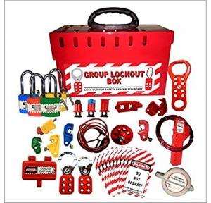 Safety House Loto Group Lockout Tagout Loto Kit -18 Set