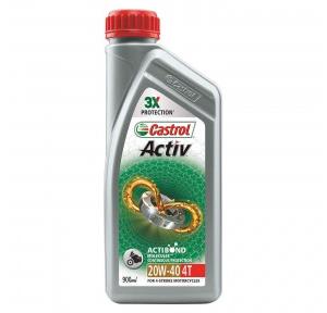 Castrol Petrol Engine Oil For Bikes 900ml Activ 20W-40 4T