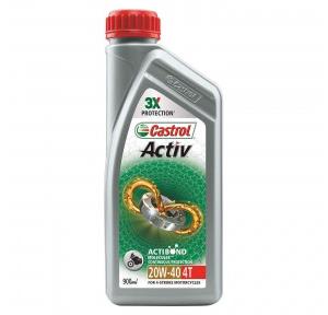 Castrol Activ 4T 20W-40 Petrol Engine Oil for Bikes (900 ml)