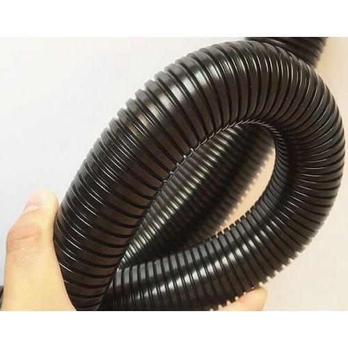 Flexible PVC Black Flexible Electrical Conduit Corrugated Tubing, 25mm 27Mtr