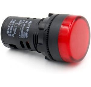Indicator Lamp Set 110V 20A AC Red