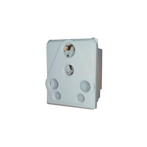 Honeywell Combined Socke W26424 Wraparound 3 Module 6/16A 5 Pin