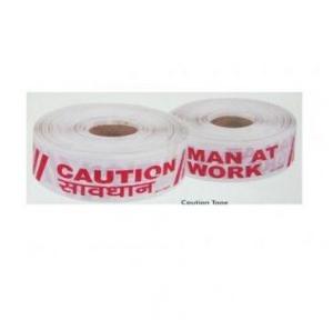 Barricading Caution Tape Red And White 3 Inch x 100 Mtr