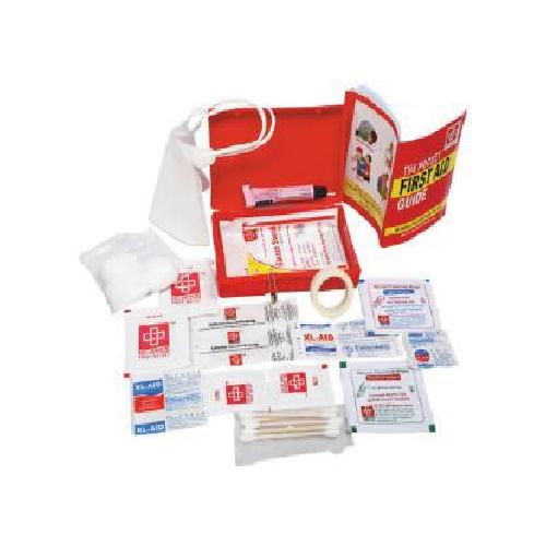 ST Johns First Aid Travel Safety Mini Kit Plastic Red 12x8x3.5cm, SJF T1