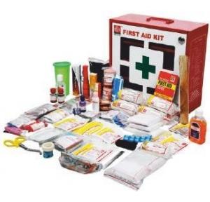 ST Johns First Aid Kit Large Metal Red 35x33x15cm, SJF M2