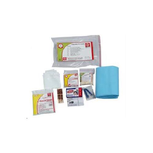 ST Johns First Aid Disposable Delivery Kit Plastic  22x17x8 cm, SJF DDK