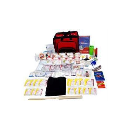ST Johns First Aid Small Kit Metal Red and Black  27x35x22 cm, SJF MFR2