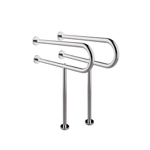 Euronics Disabled Grab Bar EGR03 U Shaped Stainless Steel Set of 2