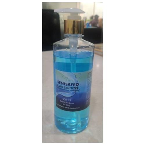 Sani Safe Hand Sanitizer Liquid 70% Alcohol With Pump, 500 ml