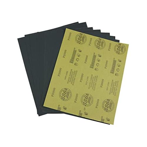 Wet and Dry Sandpaper Sheet 2000 Grit