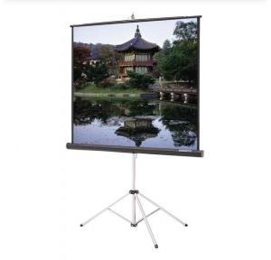 LCD Projector Screen  Square 70 x 70 inch With Portable Tripod Stand