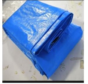 HDPE Plastic Sheet Water Proof With Rope Tying 120 Gsm 18x24 Ft