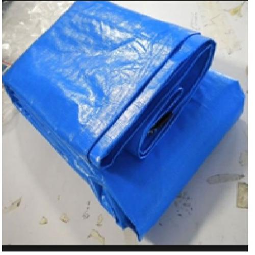 HDPE Plastic Sheet Water Proof With Rope Tying 120 Gsm 18x24 Ft
