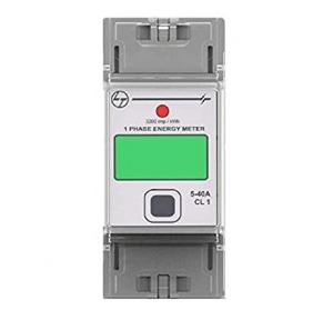 L&T Energy Meter 5-40A 1P CIass 1 DIN, WD4000101OOO